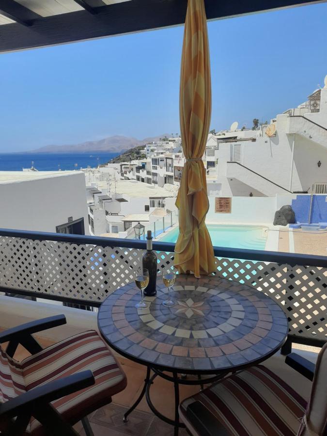 The White Dragos With Ocean View - Ac - Private Pool Apartment Tias Ngoại thất bức ảnh